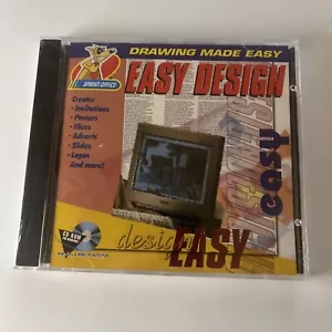 Drawing Made Easy - Easy Design PC CDROM Win95 *New Sealed* - Picture 1 of 2