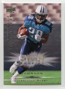 2008 Upper Deck Rookie Exclusives - #RE10 - Chris Johnson - Tennessee Titans - Picture 1 of 1
