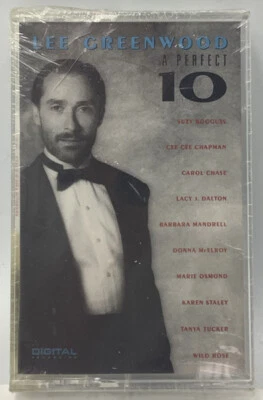 Lee Greenwood A Perfect 10 (Cassette) - Image 1 of 3