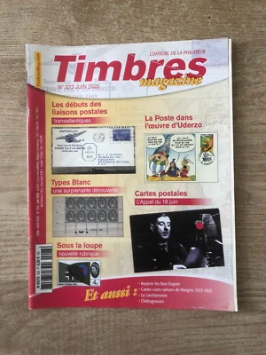 revue timbres magazine juin 2020 trés bon état - Photo 1/2
