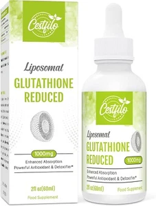 Cestfilo Liposomal Glutathione Liquid 1000Mg, Highest Absorption, Active Form L- - Picture 1 of 7