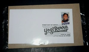 YOGI BERRA " BASEBALL ALL STAR" FD Cover, June 24, 2021; New in Sealed Plastic - Picture 1 of 3