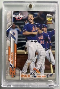 2020 Topps Opening Day Pete Alonso Walk This Way WW-7. NY Mets $hips Free - Picture 1 of 4