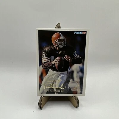 1994 Fleer - #104 Vinny Testaverde - Image 1 of 3