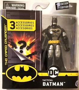 Figura de acción Spin Master - DC Tactical Batman 4 pulgadas (BBSM20122569) - Imagen 1 de 1
