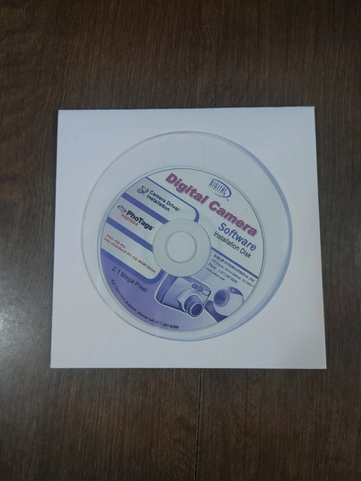 Digital Concepts Digital Camera Software Installation Disk - Image 1 of 1