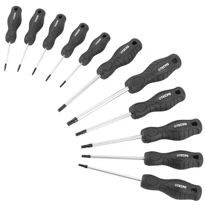 JUEGO DESTORNILLADORES PERFIL T S2 TORX T6 T7 T8 T9 T10 T15 T20 T25 T27 T30 T40 - Imagen 1 de 3