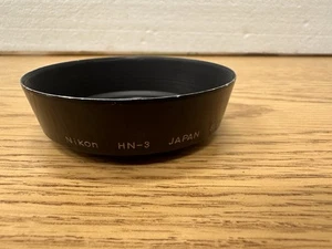 Nikon HN-3 paraluce Nikkor metallo OEM vintage - Foto 1 di 4