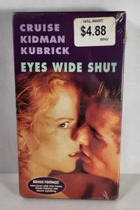 Eyes Wide Shut VHS 1999 Stanley Kubrick Cruise Kidman *NEW SEALED* - Imagen 1 de 6