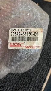 New Genuine OEM TOYOTA Shift Lever Knob # 33542-33150-E0 # 3354233150E0 - Foto 1 di 5