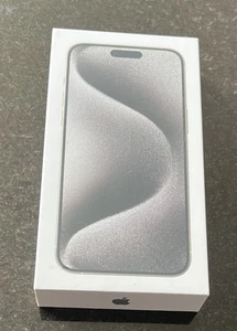Apple iPhone 15 PRO MAX Blanco Titanio **Solo Caja** Usado 256 Gb Año 2023 - Imagen 1 de 4