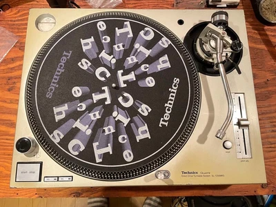 Technics SL-1200MK5 Direct Drive DJ Plattenspieler Silber funktionstüchtig - Bild 1 von 4