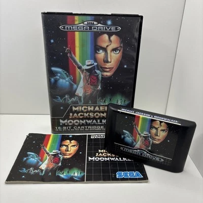 Michael Jackson's Moonwalker - Sega Mega Drive - OVP Anleitung Sehr Gut - Bild 1 von 4