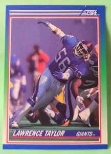 1990 Score - Lawrence Taylor #50 - New York Giants  - Picture 1 of 2