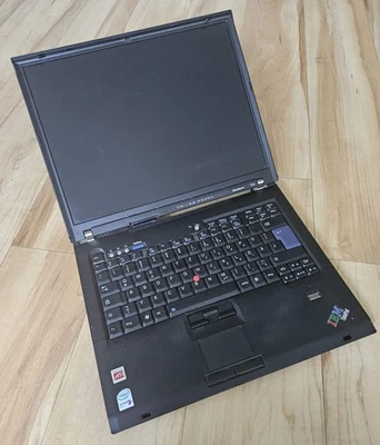 Lenovo ThinkPad T60 Core Duo T2400 3GB 320GB Radeon X1400 15" Windows XP - Bild 1 von 4