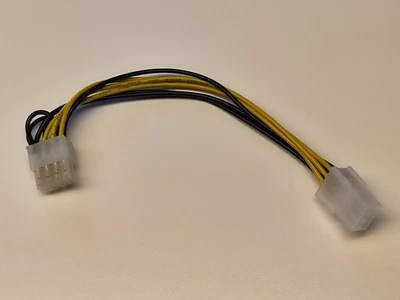 Delock GPU Grafikkarten Strom-Adapter 6-pin PCIe weiblich-auf-8-pin-männlich NEU - Bild 1 von 4