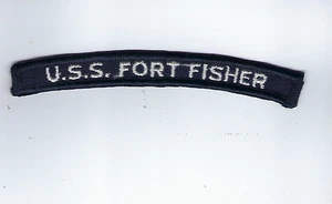 USS Fort Fisher, LSD-40, US Navy "Rocker" - Foto 1 di 1