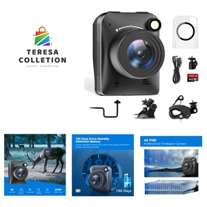 Zeitrafferkamera, 4K FHD Zeitrafferkamera Outdoor, Wasserdichte Stufe, für Re... - Bild 1 von 7