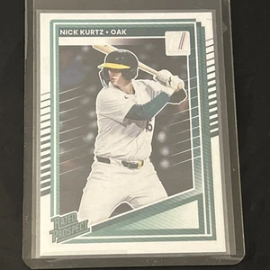 2025 Panini Donruss - Rated Prospects Nick Kurtz #154 (RC) - Picture 1 of 2