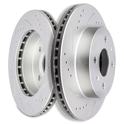 Front Disc Brake Rotors For 1993-2002 Saturn SC1 SC2 SW1 SW2 1991-2002 Saturn SL Foto 1 de 4