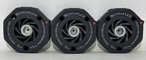(Qty 3) Genuine Bowflex  Spiraflex 10lb Weight Discs 30lbs Total - Picture 1 of 2