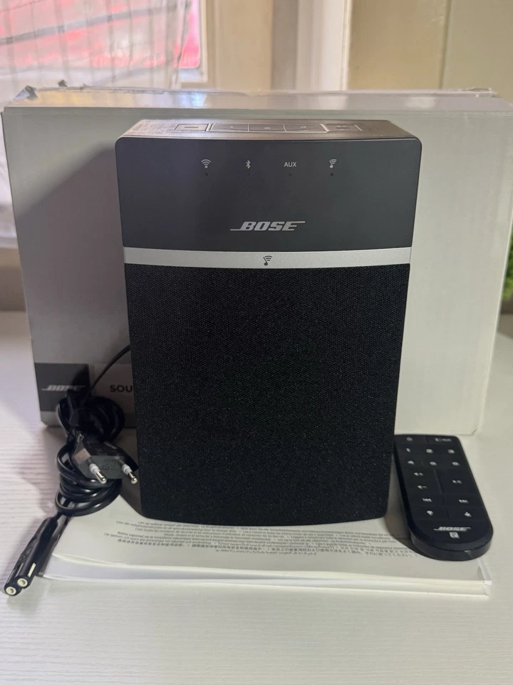 Bose SoundTouch 10 Lautsprecher, Schwarz, WLAN, Bluetooth, AUX - Bild 1 von 4