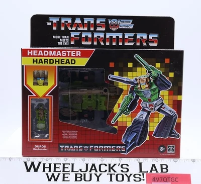 Hardhead Headmaster Transformers Reissue 2020 Hasbro Action Figure NEW SEALED - Image 1 of 4