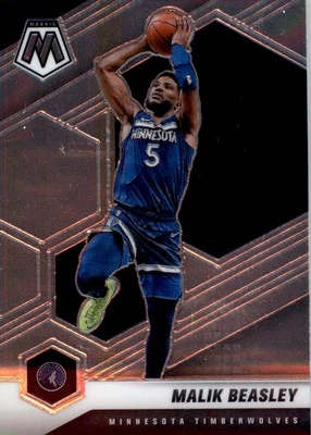 Malik Beasley - 2020-21 Panini Mosaic - #162 - Basketball - Image 1 of 2