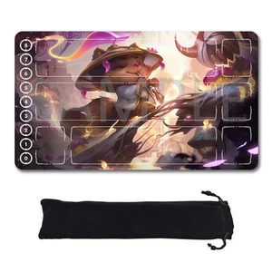 Teemo - League Of Legends Riftbound Playmat 24x14 in + Free Storage Bag - Picture 1 of 15