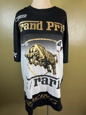 Мужская футболка CONTENDER Grand Prix XL Ferrari Racing Formula 1 с логотипом Bull *bsna* - Изображение 1 из 4