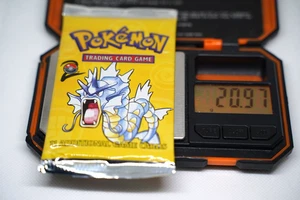 Pokémon TCG Base Set 2 Booster Pack 2000 Gyarados Art WOTC Vintage Sealed - Picture 1 of 7