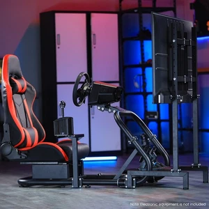 Dardoo Supporto TV E Sedile Per Simulatore Di Corse Logitech G27 G29 G920 T300RS - Imagen 1 de 49