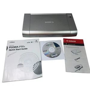 CANON Pixma iP90v Mobilna drukarka kolorowa READ - bez kabla zasilającego / adaptera - Zdjęcie 1 z 10