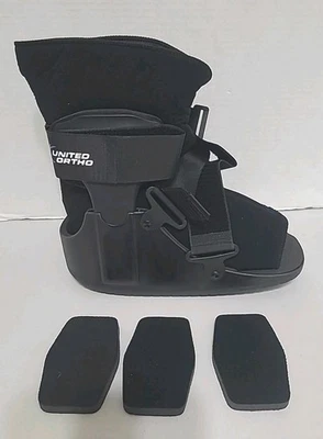 Bota United Ortho USA 14017 Short Cam Walker Fracture, GRANDE/NOVA - Imagem 1 de 4