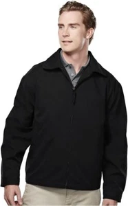 NWT 6XLT 6X Tall Tri-Mountain Avenue Jacket Water Resistant Full Zip in Black - Picture 1 of 1