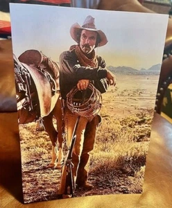 Tom Selleck in "Quigley Down Under" 1990 Western Film Tabletop Display Standee - Picture 1 of 2
