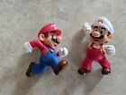 Super Mario 2" 2.5 Inch World of Nintendo Fire Figures Cake Toppers Lot