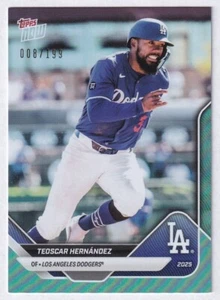 2025 MLB Topps NOW Road To Opening Day Aqua Foil #OD-278 Teoscar Hernandez /199 - Picture 1 of 2