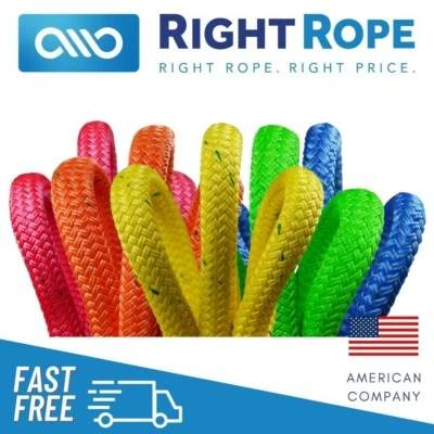 Cuerda de toro arborista doble trenza aparejo árbol línea de tracción todo engranaje Husky Foto 1 de 4