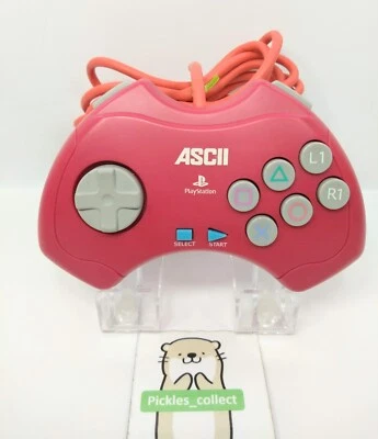 ASCII PAD FT 2 CAPCOM ver ASC-0524c Rojo Lucha Gamepad Probado Sony PS1 2 1028E Foto 1 de 4