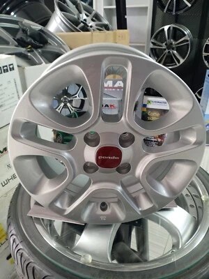 4 CERCHI IN LEGA 5,5X14-4X98 ET 35 X FIAT PANDA NUOVI - Immagine 1 di 4