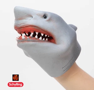 Hai Handpuppe von Schylling - Rubber Sealife Puppe - Neu - Bild 1 von 2
