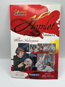 Hamlet Prince Of Denmark (Barron's Graphic Classics) William Shakespeare H - Foto 1 di 12