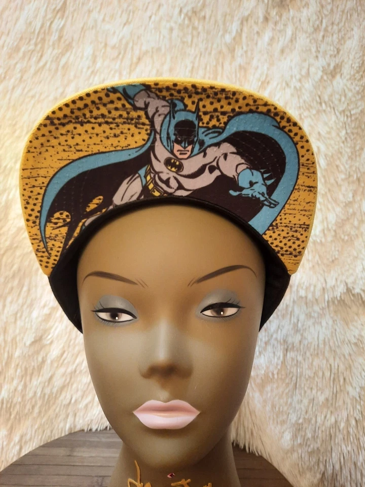 DC漫画蝙蝠侠黑白平沿帽DC漫画 — 第 1/4 张图片