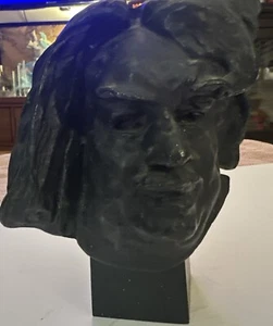 AUGUSTE RODIN "COLOSSAL HEAD of BALZAC” Vintage Sculpture ~ Alexis Rudier, Paris - Picture 1 of 8