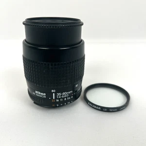 Nikon Nikkor AF 35-80mm 1:4-5.6 D 0.35m/1.2ft Lens with Kalimar 52mm UV Filter - Picture 1 of 7