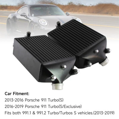 Twin Intercooler Kit for Porsche 911 Turbo / Turbo S 991.1 991.2 2013-2019  - Image 1 of 4