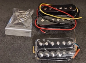 G.M. Hot Shot HSS Set Hot 15.5k Bridge, 5.5k N, 5.7k Middle Black - Picture 1 of 9