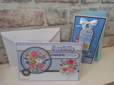 Handmade Birthday Greeting Cards 2pk - Image 1 of 4