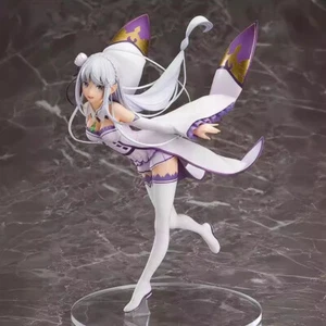 Anime Re:Zero Starting Life in Another World Emilia Figure Model Statue Toy Gift - Picture 1 of 4